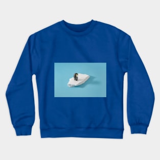 penguin surrealism Crewneck Sweatshirt